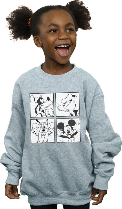 Produktbild Disney Mickey Donald Goofy And Pluto Boxed Sweatshirt Mädchen (140, 146)