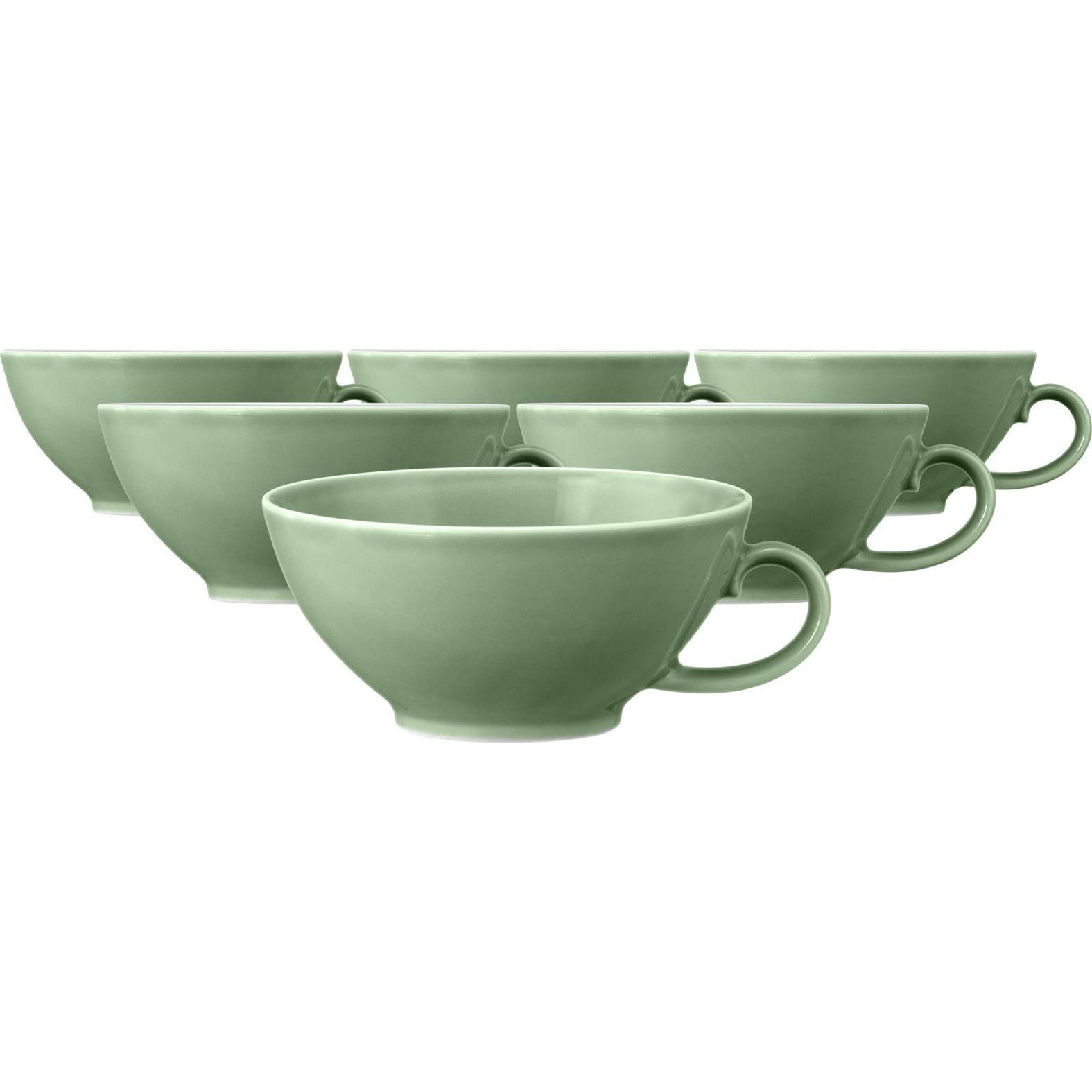 Seltmann, Tasse, Beat Color Glaze Teetassen (140 ml, 6 x)