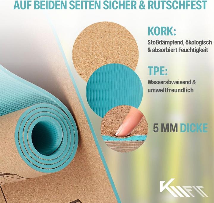 Produktbild Km-Fit Yogamatte (5 mm)