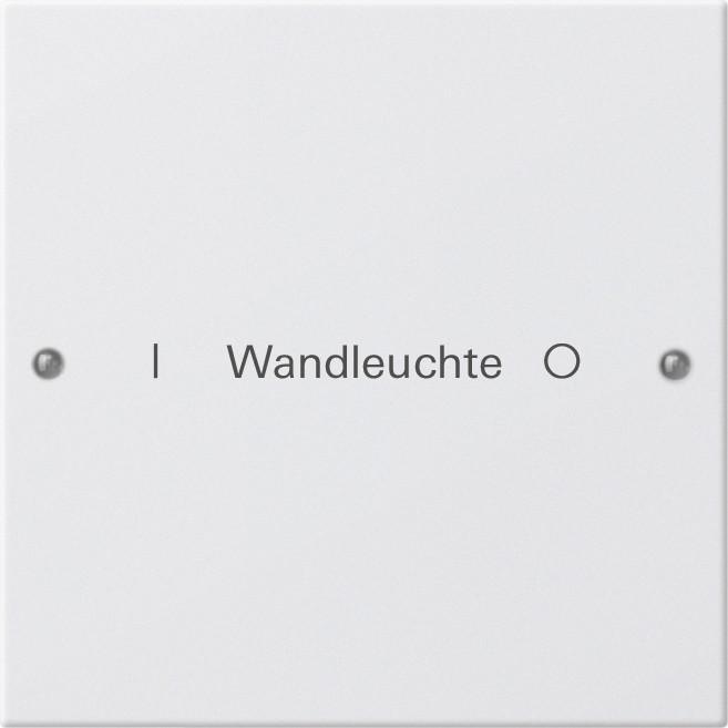 Gira, Zubehör Schalterprogramm, Wippenset 1f beschr. System 55 220103