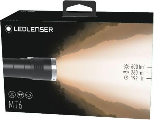 Actual product image Ledlenser MT6 with 3x AA batteries (14.10 cm, 600 lm)