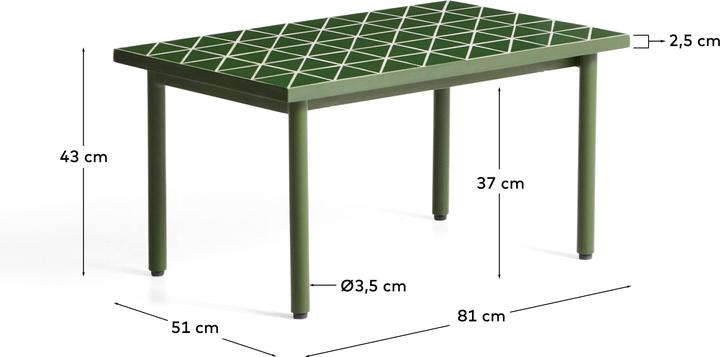 Produktbild Kave Home Maurina (81 x 51 x 43 cm)