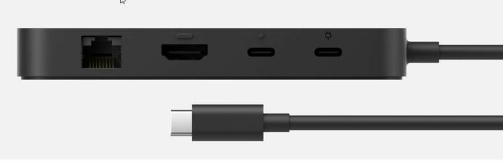 Actual product image Microsoft Surface USB4 Dock (USB-C, 4 ports)
