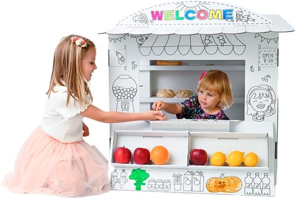 Produktbild Extralink Kreatywna Zabawka Stragan Do Składania I Kolorowania