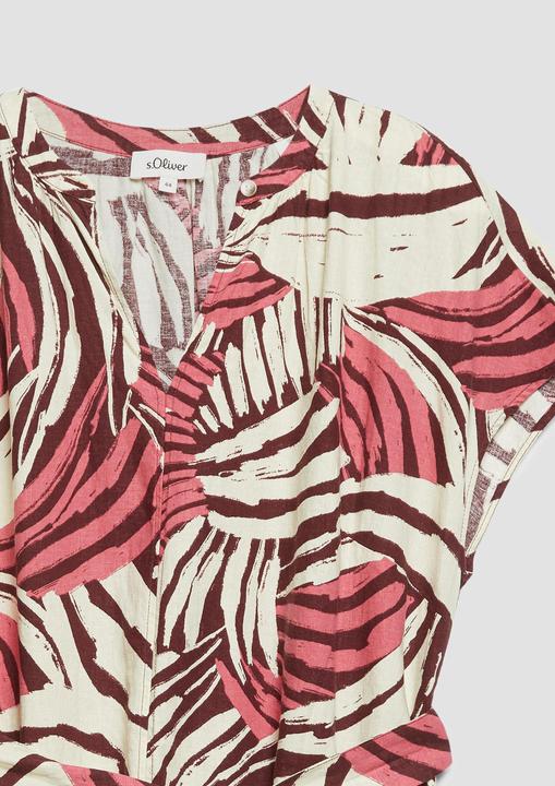 Produktbild s.Oliver Leinenmix-Kleid mit Eingrifftaschen (48)
