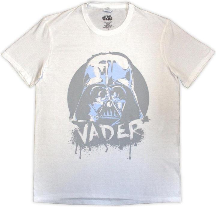 Immagine prodotto Star Wars Maglietta Darth Vader Vernice a Spruzzo Adulto Unisex (XL)