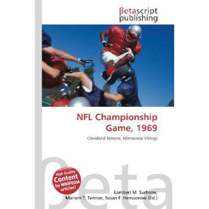 NFL Championship Game, 1969, Ratgeber