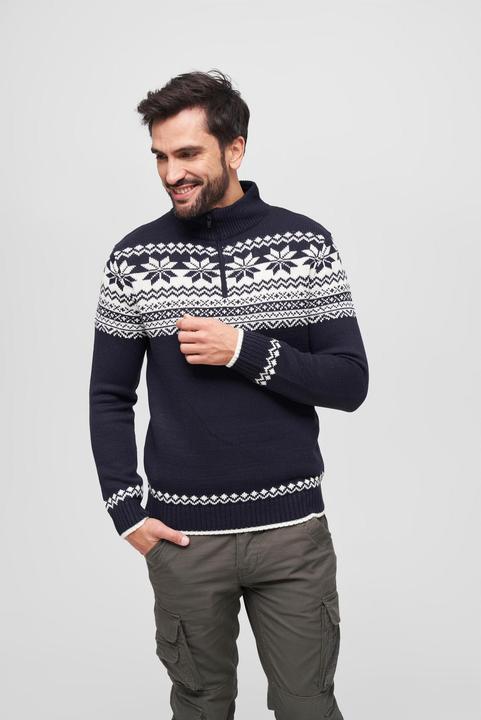 Produktbild Brandit Norwegian Wollpullover Grösse 3XL Farbe Navy (3XL)
