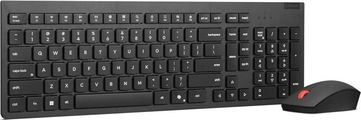 Actual product image Lenovo Essential Wireless Combo Keyboard & Mouse Gen2 Black-Belgium English (BE, Wireless)