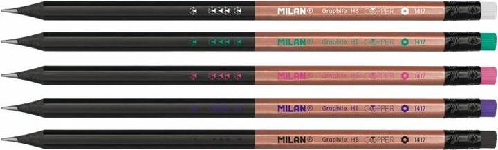 Produktbild HB-Sechskantstift mit Radiergummi Cooper (24 Stück) (2.20 mm, HB, 24 x)