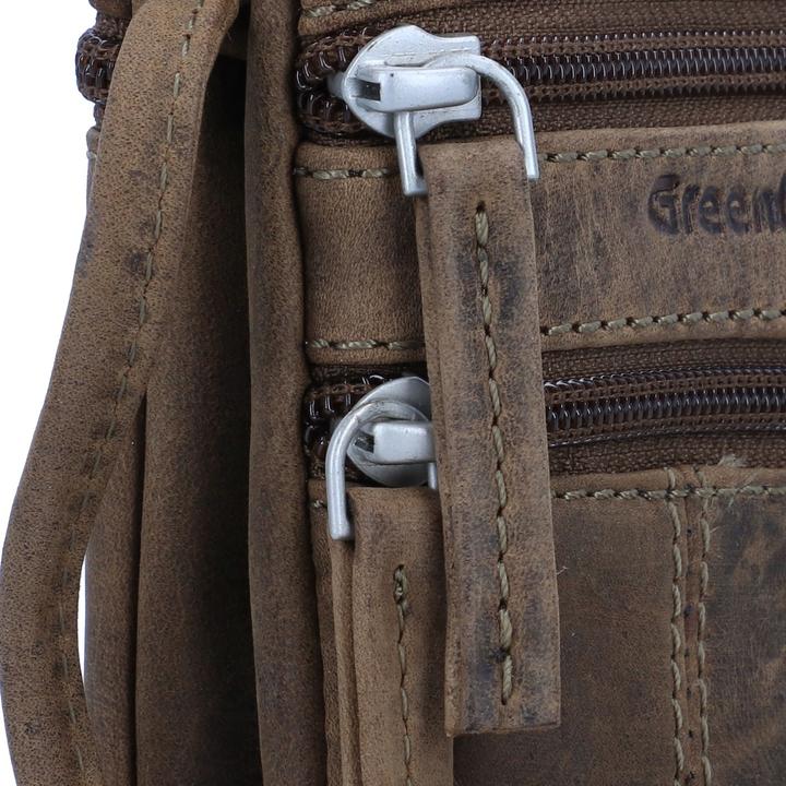 Immagine prodotto Greenland Nature Borsa a tracolla Stone in pelle 12 cm