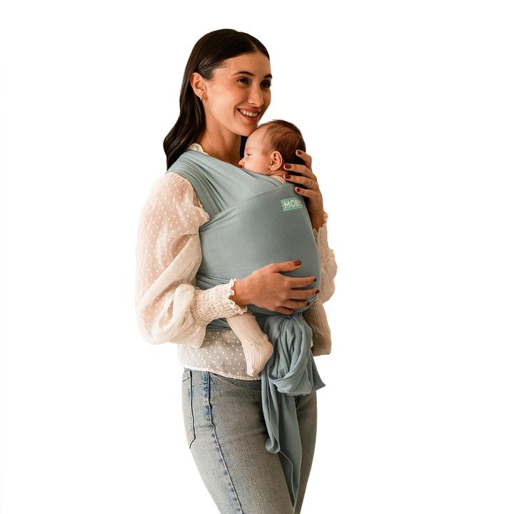Actual product image Moby Wrap Evolution sling, Sea Glass