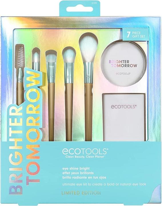 Immagine prodotto EcoTools Set di pennelli per occhi Brighter Tomorrow - Eye Shine Bright (Sopracciglia)