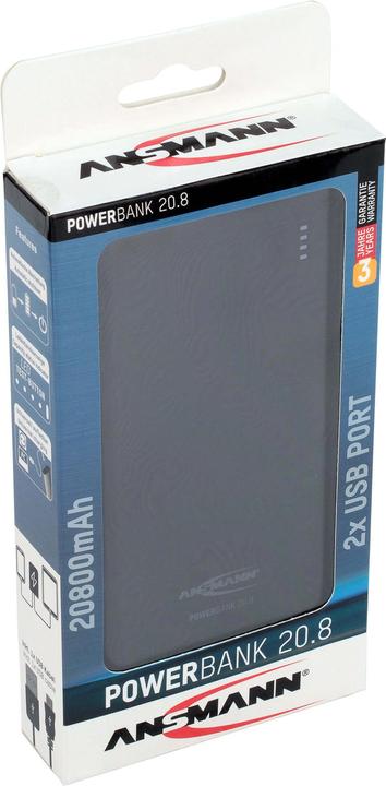 Immagine prodotto Ansmann Powerbank 20,8 (20000 mAh, 74 Wh)
