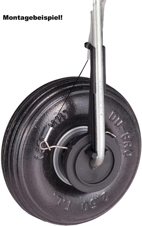 Actual product image Du-Bro mechanical wheel brake for 57-89mm wheels