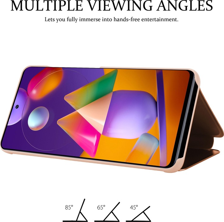 Produktbild Cadorabo Book Smart View Spiegel Cover (Samsung Galaxy M31s)