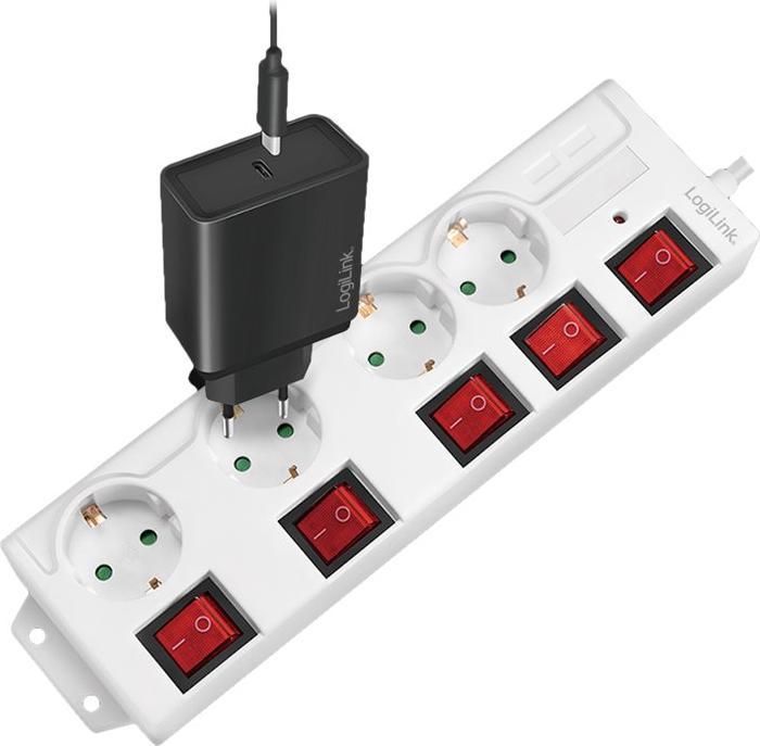 Actual product image LogiLink 4x CEE 7/3 max (4 x, CEE 7/3, 1.50 m)