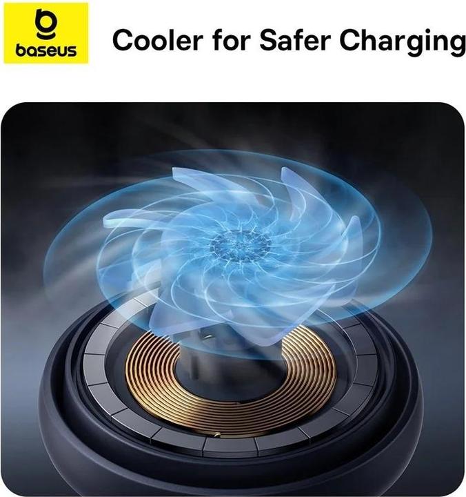 Produktbild Baseus Inductive Charger Stand Orbit 2 Pro Qi2 20W (gray) (20 W)