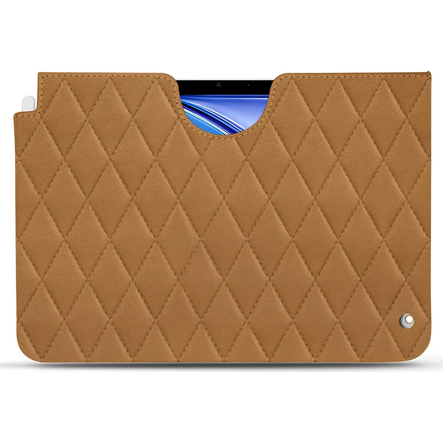 Noreve Lederschutzhülle (iPad Air 2020 (4. Gen), iPad Air 2022 (5. Gen)), Tablet Hülle, Braun