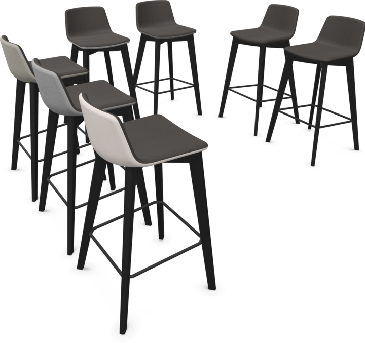 Actual product image Narbutas Twist & Sit Bar Stool