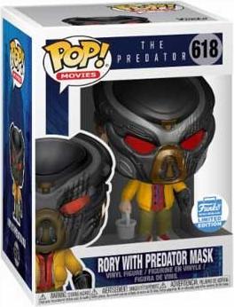 Actual product image Funko POP! - The Predator: Rory with Predator Mask