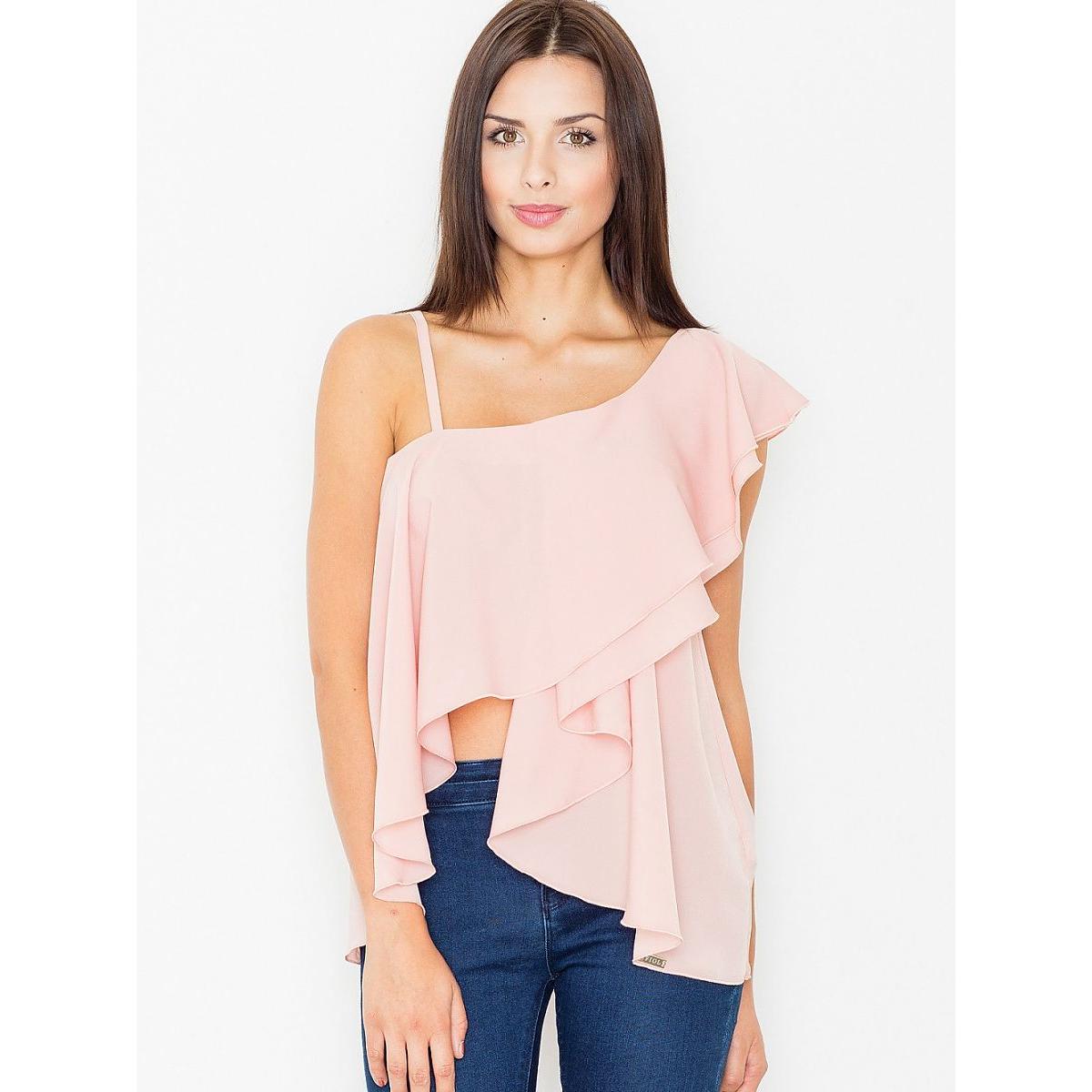 Figl, Damen, Bluse, Bluse, Rosa, (M)