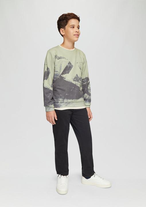 Image du produit S.Oliver Sweatshirt Sweatshirt mit All-over-Print (158, 164)