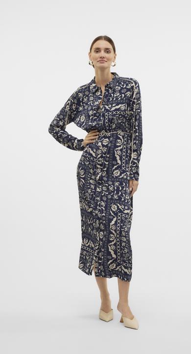 Produktbild Vero Moda VMGIDDE Langes Kleid Hemdblusenkleid (XS)