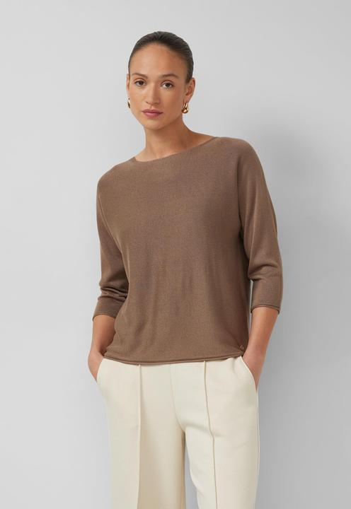 Actual product image s.Oliver Strickpullover Leichter Feinstrickpullover mit Metallic-Garn (40)