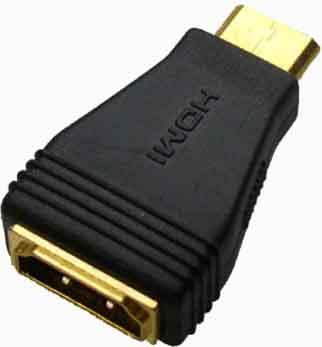 Image du produit EP Câble HDMI haut débit HDMI femelle - HDMI-C miniature mâle (HDMI)