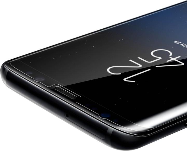 Actual product image Avizar Crystal clear film, glass screen protector (1 pcs., Samsung Galaxy S8)