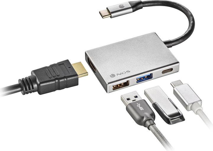 Actual product image NGS Wonder dock 4 (USB-C, 4 ports)