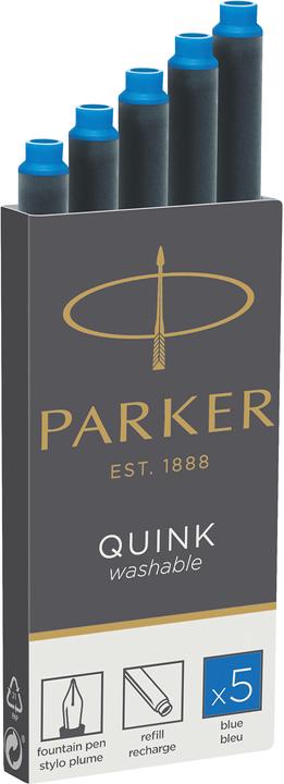 Parker Pen Quink Z 44 (cartouches d'encre, Bleu)