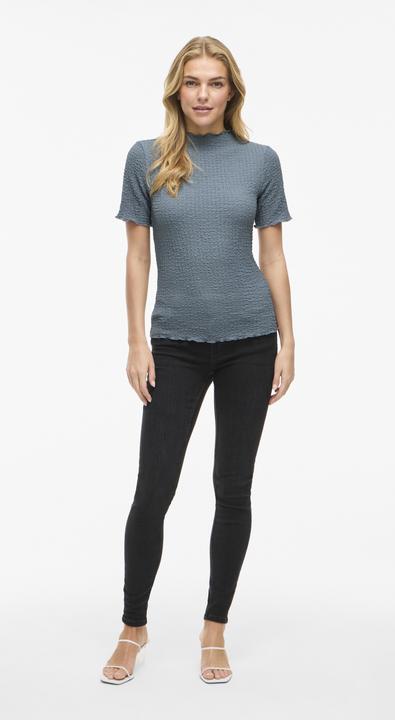 Actual product image Vila VIMALMEN Stehkragen Oberteil mit kurzen Ärmeln (XS)