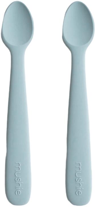 Actual product image Mushie 2 Pack Silicone Spoon Powder