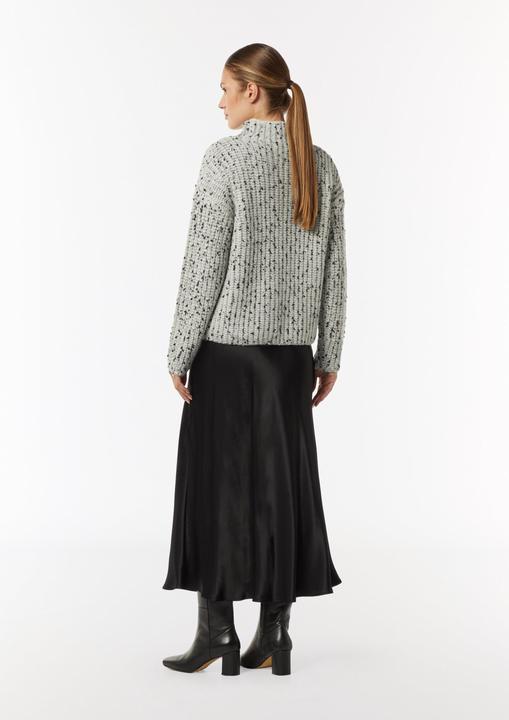Produktbild Comma Strickpullover Strickpullover mit dezentem Glitzergarn (40)