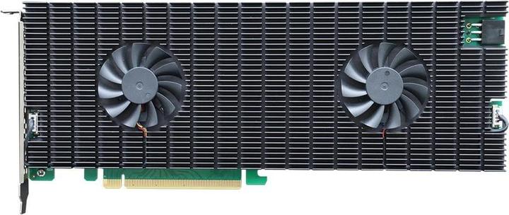 Actual product image HighPoint Host Bus Adapter Rocket 1108 PCI-Ex16v3 - 8x M.2 NVMe