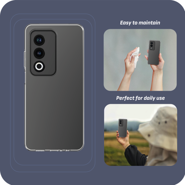 Actual product image Cazy Soft TPU protective cover (Oppo A80)