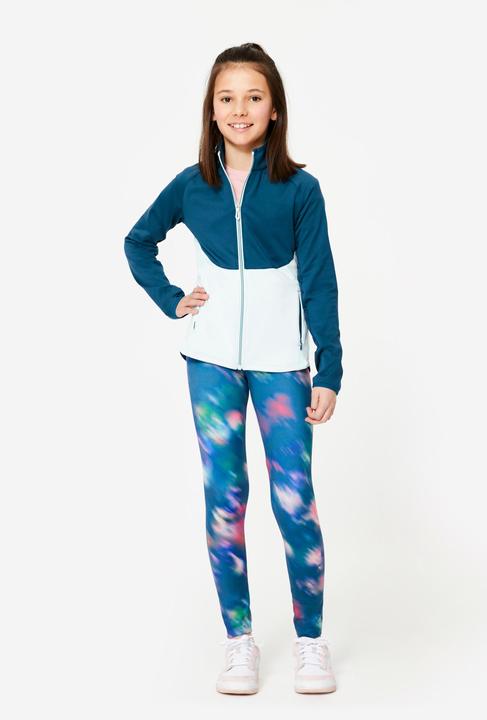 Produktbild Decathlon Leggings Mädchen atmungsaktiv - bunt bedruckt (140)