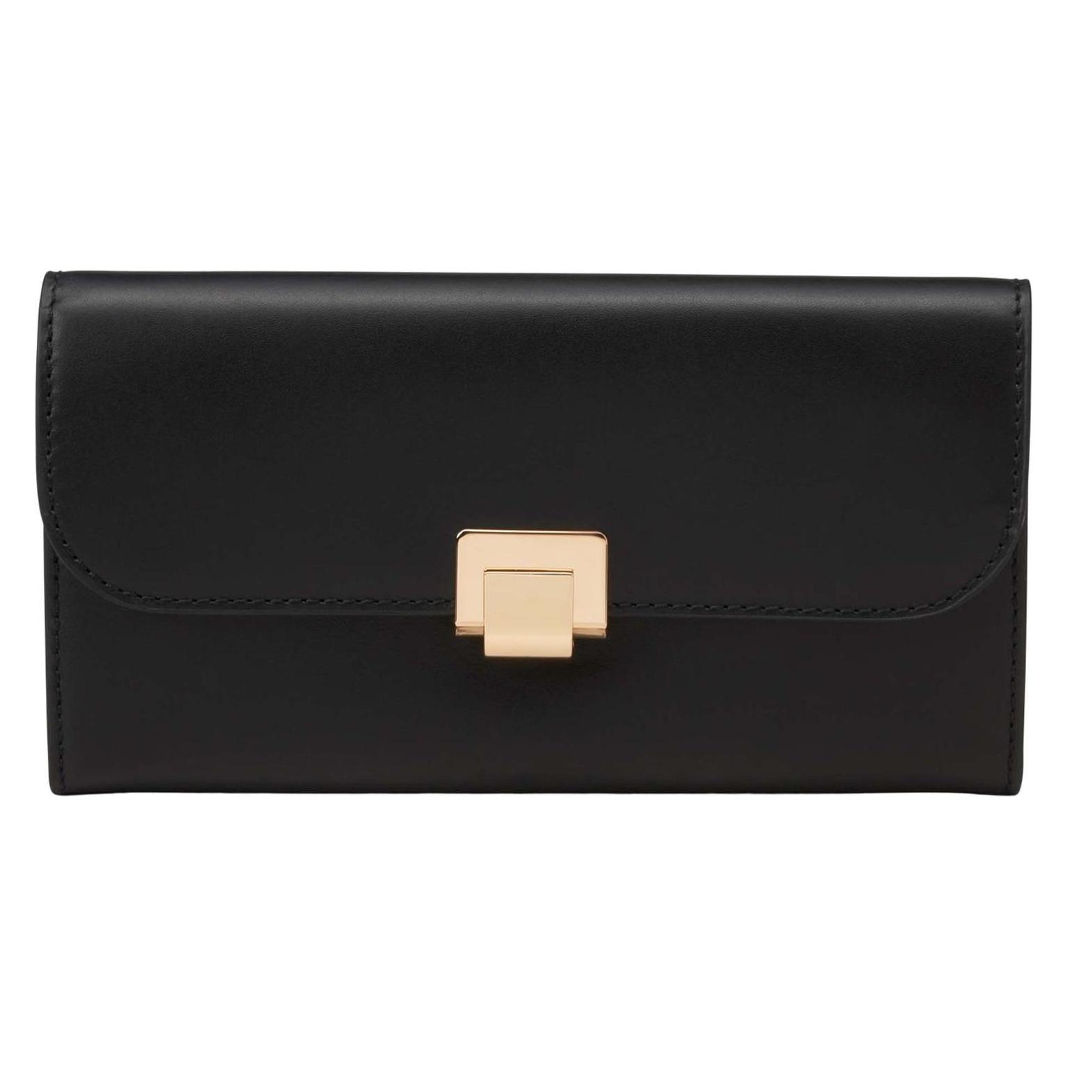 Marc O'Polo, Damen, Portemonnaie, Zip Wallet, Schwarz