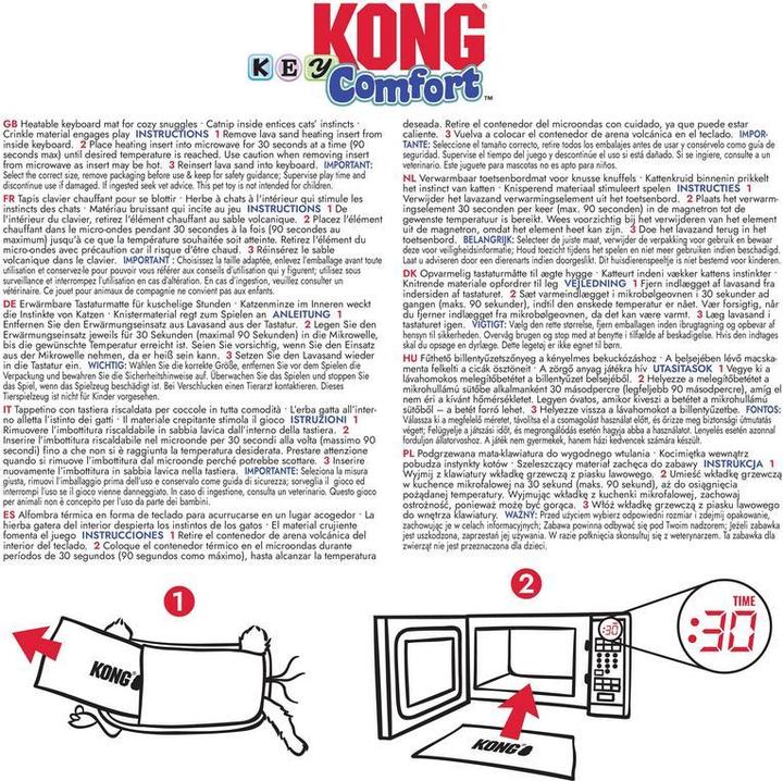 Actual product image KONG Comfort Key Play Mat (Catmint toy)