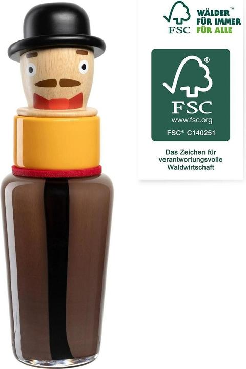 Image du produit Leonardo Vase Luigi 33 cm, Braun, Höhe: 33 cm (1 x, 100 x 100 x 33 cm)