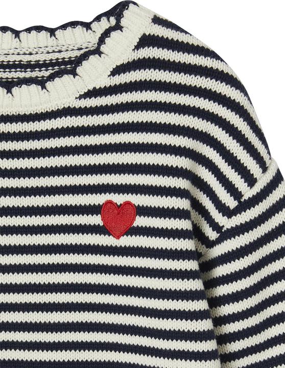 Produktbild Vertbaudet Mädchen Strickpullover mit Streifen (98)