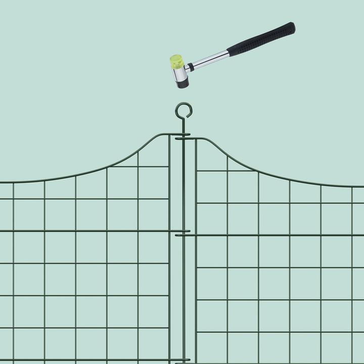 Produktbild Relaxdays 5x Teichzaun