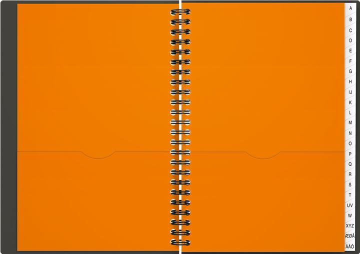 Actual product image Oxford Address Book International (A5, Lined, Hardcover)