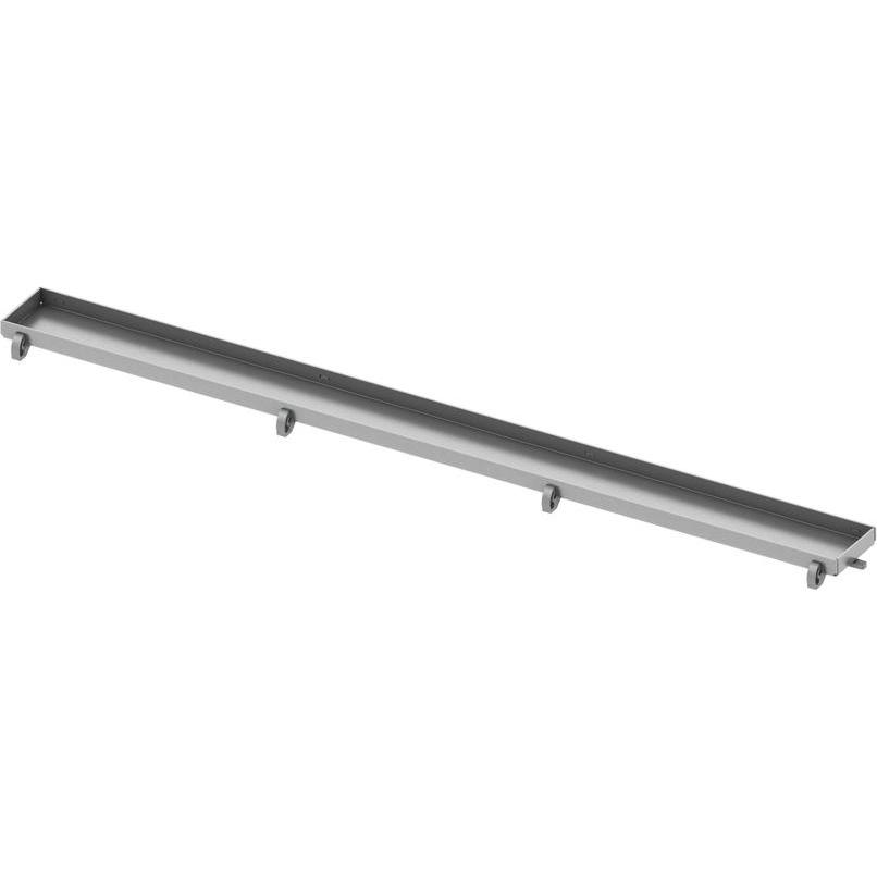 TECE, Duschrinne, Fliesenmulde TECEdrainline "plate" für gerade Duschrinnen, 600770, 700mm, poliert (700 mm)