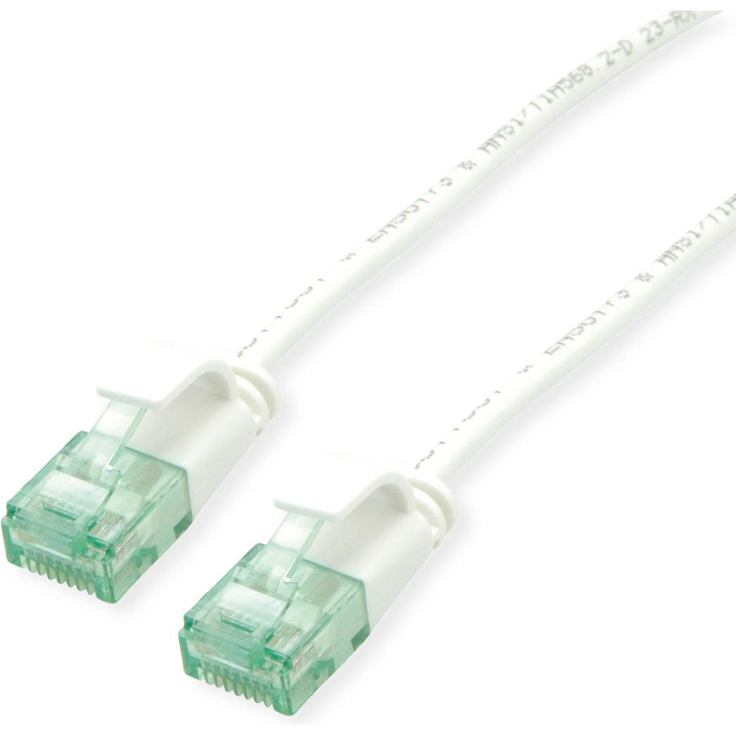 Roline UTP DataCenter Patchkabel Kat.6A (Class EA), slim (UTP, CAT6a, 1 m), Netzwerkkabel