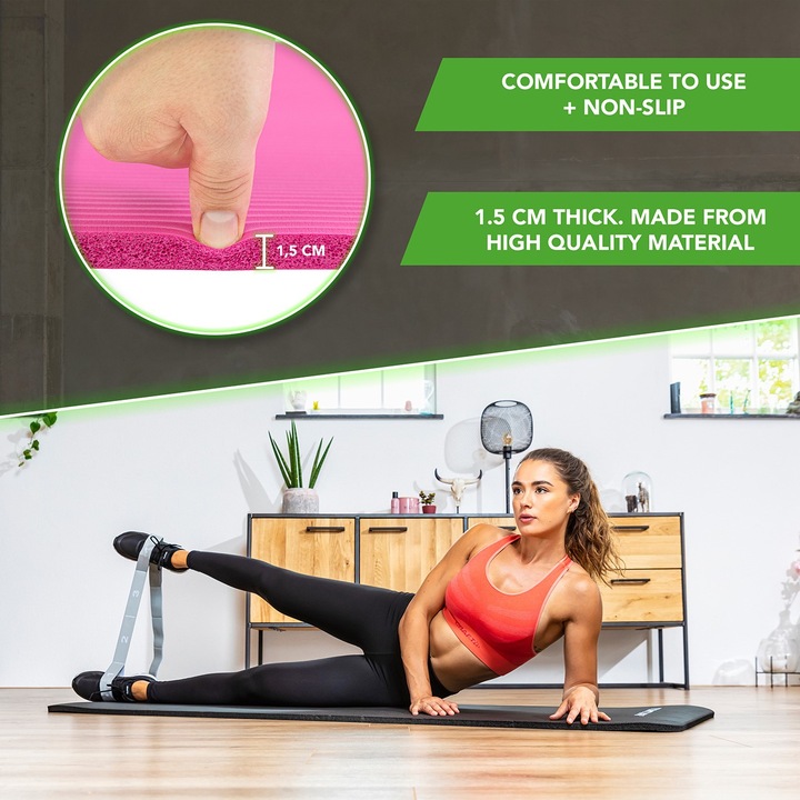 Produktbild Tunturi NBR Fitness Matte (15 mm)