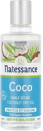 Image du produit Natessance Certified Organic Bio Coconut Dry Oil 100ml (Huile pour le corps, 100 ml)