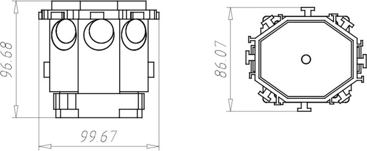 Image du produit Kaiser Boîte de jonction pour plafond